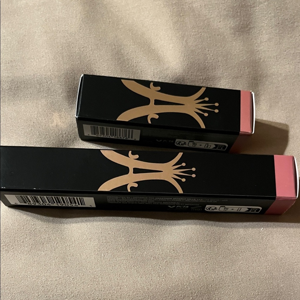 NIB Anastasia Beverly Hills Satin Lipstick and Lip Gloss - Dusty Rose - Picture 4 of 6